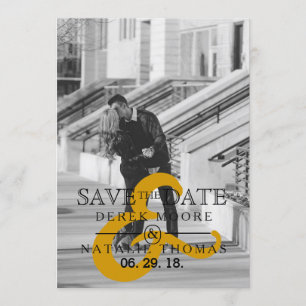 Modernes und urbanes Minimalistisch SAVE THE DAT Date
