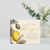 Modernes und Vintages Brautparty mit Hauptpresse (Stehend Vorderseite)