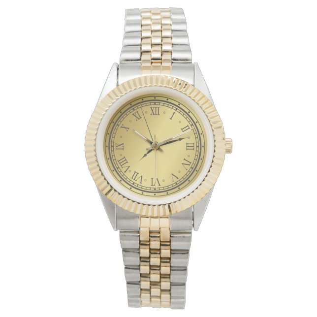 Modernes Unisex Oversized Armbanduhr (Vorderseite)