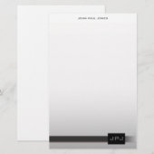 Modernes Unternehmen 002 Briefpapier (Vorne/Hinten)