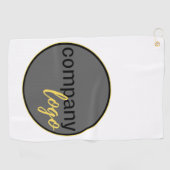 MODERNES UNTERNEHMEN EIGENES LOGO WHITE PROMOTIONA GOLFHANDTUCH (Horizontal)