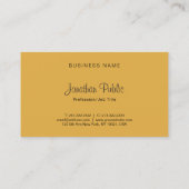 Modernes Unternehmen Elegante Minimalistische Vorl Visitenkarte (Rückseite)