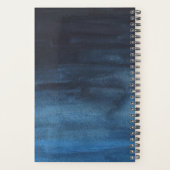 Modernes Unternehmen für Navy Blue Logos Planer (Rückseite)