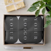 Modernes Unternehmen für Schwarz-weiße Minimalisti Seidenpapier (Geschenk)