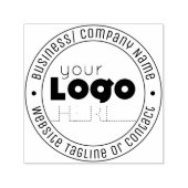 modernes Unternehmen mit minimalistischem Firmenlo Permastempel (Design)