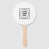 Modernes Unternehmen | Werbeaktion für kundenspezi Fächer (Rückseite)