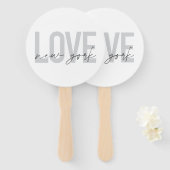 Modernes, urbanes, cooles, einfaches Design der Li Fächer (Vorne und Hinten)