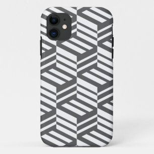 Modernes, urbanes, dynamisches geometrisches Kubik Case-Mate iPhone Hülle