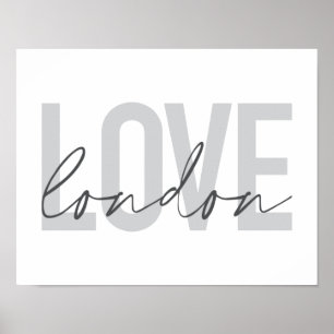 Modernes, urbanes, einfaches, cooles Design der Li Poster