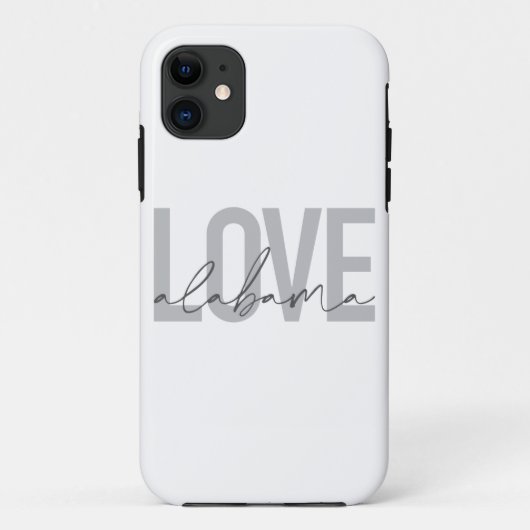 Modernes, urbanes, einfaches, cooles Design Liebe Case-Mate iPhone Hülle (Rückseite)