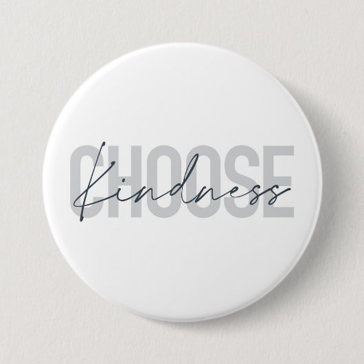 Modernes, urbanes, einfaches Design von Choose Kin Button (Vorderseite)