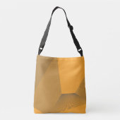 Modernes, urbanes, gelbes, kühn einfaches Bewegung Tragetaschen Mit Langen Trägern (Rückseite)