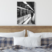 Modernes, urbanes Pariser Leben Leinwanddruck (Insitu (Schlafzimmer))