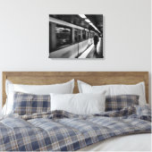 Modernes, urbanes Pariser Leben Leinwanddruck (Insitu (Schlafzimmer))