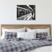 Modernes, urbanes Pariser Leben Leinwanddruck (Insitu (Schlafzimmer))