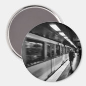 Modernes, urbanes Pariser Leben Magnet (Vorderseite/Rückseite)