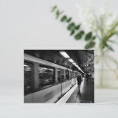 Modernes, urbanes Pariser Leben Postkarte (Stehend Vorderseite)