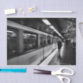 Modernes, urbanes Pariser Leben Seidenpapier (Handwerk)