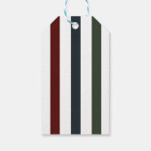 modernes Urlaubsangebot Ruhe und Freude Geschenkanhänger (Rückseite)