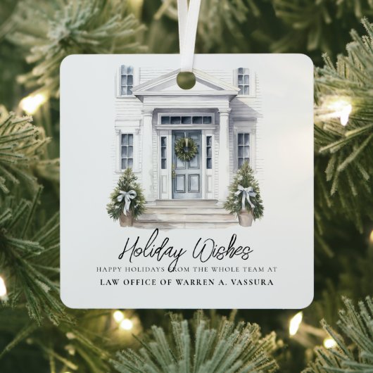 Modernes Urlaubsziel Ornament Aus Metall (InSitu)