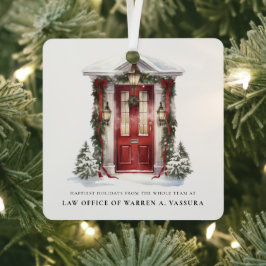 Modernes Urlaubsziel Ornament Aus Metall