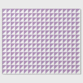 Modernes Usambaraveilchen-Dreieck-Packpapier Geschenkpapier (Flach)