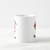 Modernes Valentine Kaffeetasse (Mittel)