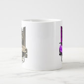 Modernes Vector Design Jumbo-Tasse (Vorderseite)