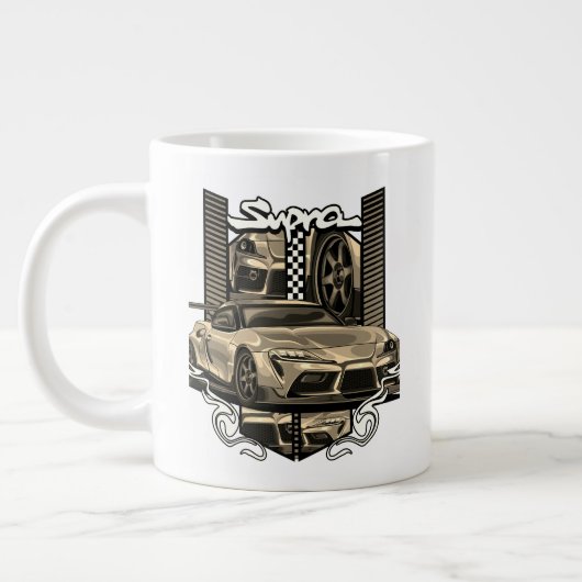 Modernes Vector Design Jumbo-Tasse (Links)