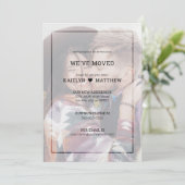 Modernes verblichenes Foto Minimalistisch Neueste  Ankündigung (Stehend Vorderseite)