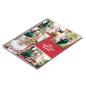 Modernes, vergoldetes Multimedia-Foto-Notebook Notizblock (Linke Seite)