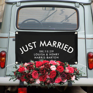 Modernes, verheiratetes Auto Banner