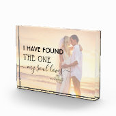 Modernes Verlobtes Foto fand eine Liebe meines Sou (Rechts)