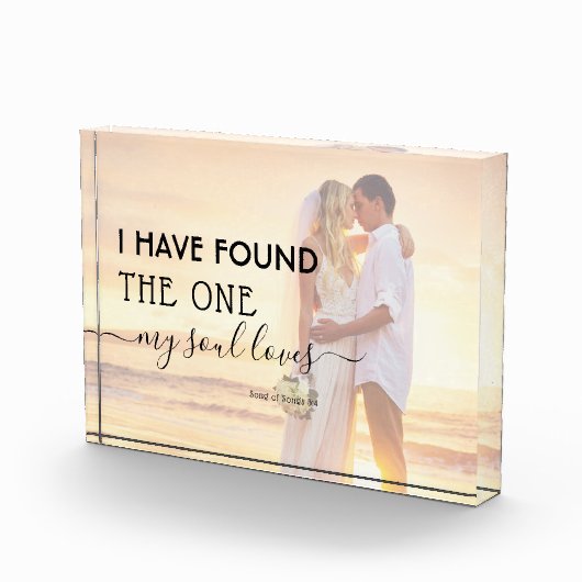 Modernes Verlobtes Foto fand eine Liebe meines Sou (Rechts)