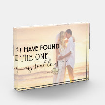 Modernes Verlobtes Foto fand eine Liebe meines Sou