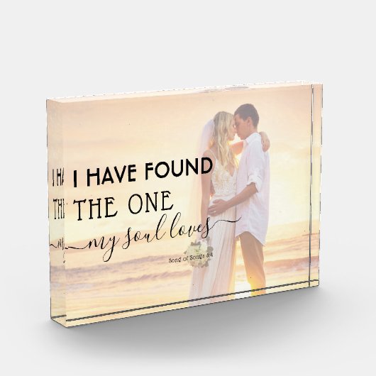 Modernes Verlobtes Foto fand eine Liebe meines Sou (Links)