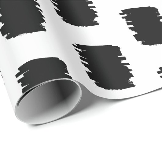 Modernes Verpackungsdesign Geschenkpapier (Rolleneckpunkt)