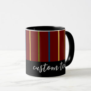 MODERNES VERTIKALES STRIPE-REPETITIONIERENDES PATT TASSE