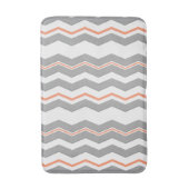 Modernes vertikales Zickzack mit irgendeiner Farbe Badematte (Vorderseite Vertikal)