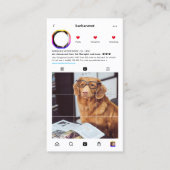 Modernes Veterinärmedizinisches Institut für Veter Visitenkarte (Vorderseite)