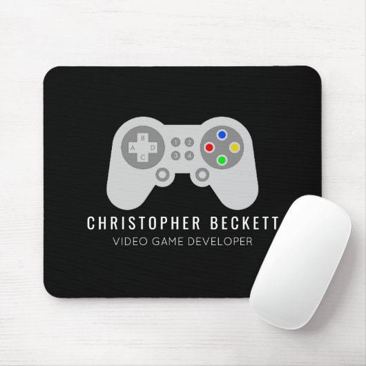 Modernes Videospiel-Entwickler, Designer Mousepad (Mit Mouse)