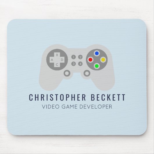 Modernes Videospiel-Entwickler, Designer Mousepad (Vorne)