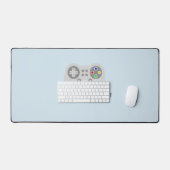 Modernes Videospiel-Entwickler, Designer Schreibtischunterlage (Tastatur & Maus)