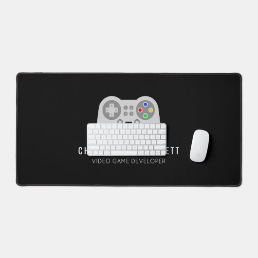 Modernes Videospiel-Entwickler, Designer Schreibtischunterlage (Tastatur & Maus)