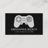 Modernes Videospiel-Entwickler, Designer Visitenkarte (Vorderseite)