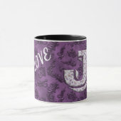 Modernes Vintag J Tasse (Zentrum)