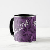 Modernes Vintag Y Tasse (Vorderseite Links)
