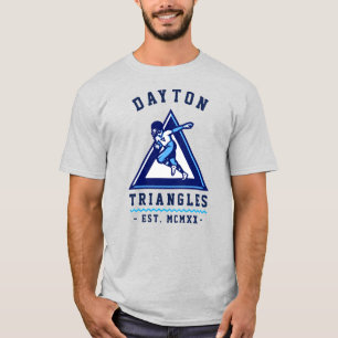 Modernes Vintage Dayton Triangles Est. T-Shirt