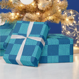 Modernes Vintage-Geschenk Luxuriös Weiblich Geschenkpapier