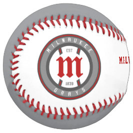 Modernes Vintage Milwaukee Grays Tribute